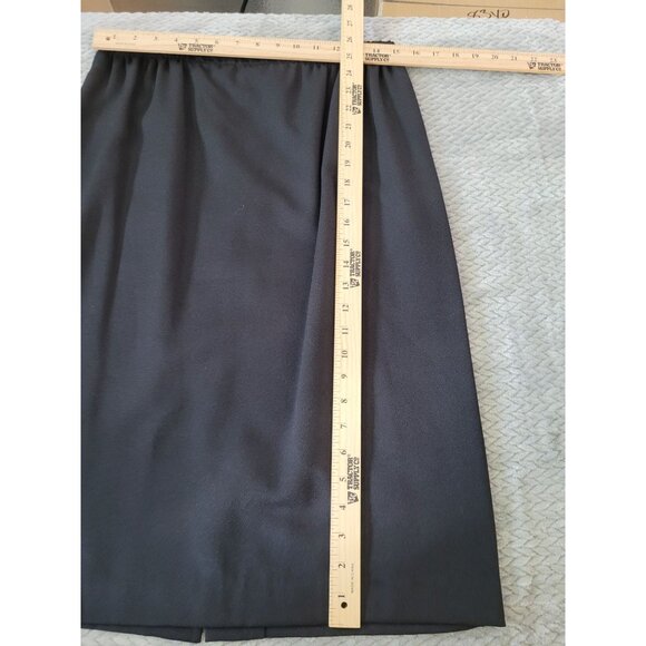 Lindsey Scott Womens Size 14 Plaid Blazer & Black Skirt Suit Set Vintage USA - Picture 12 of 13